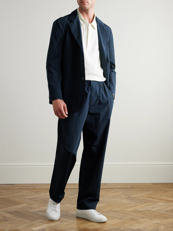  Ssam - Tech-shell Blazer - Men - Blue - M 