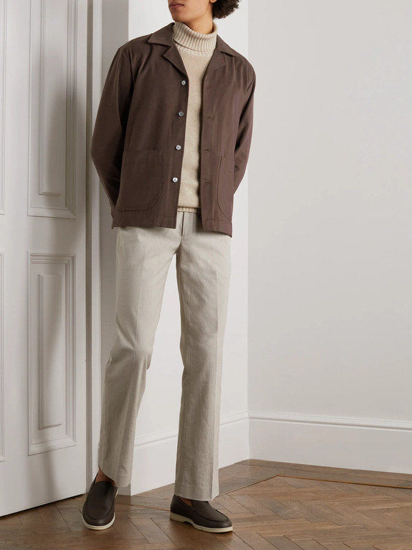 Stòffa - Cotton-twill Jacket - Men - Brown - It 52 