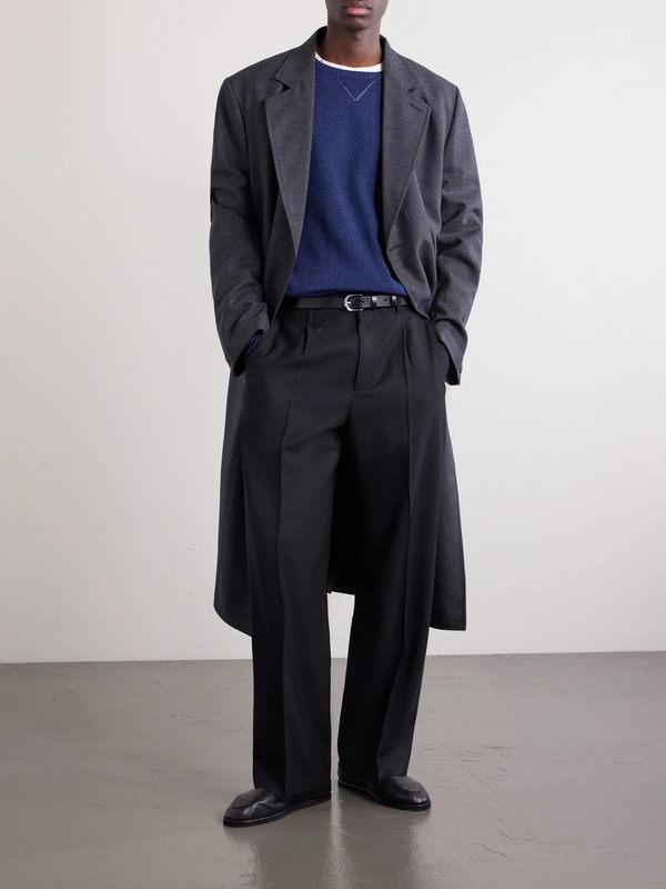  Stòffa - Knitted Cotton Sweater - Men - Blue - It 46 