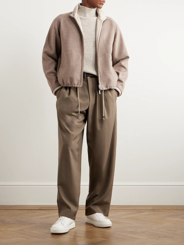  Stòffa - Reversible Brushed-wool Jacket - Men - Brown - It 52 