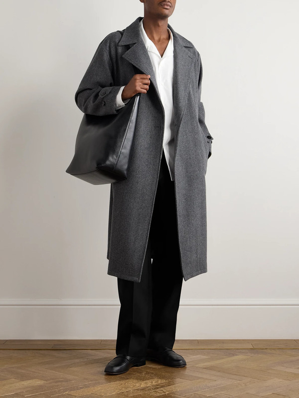  Stòffa - Straight-leg Pleated Wool Trousers - Men - Black - It 50 