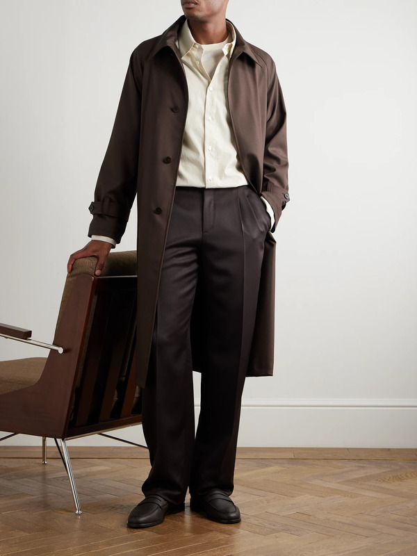  Stòffa - Wool-canvas Coat - Men - Brown - It 48 