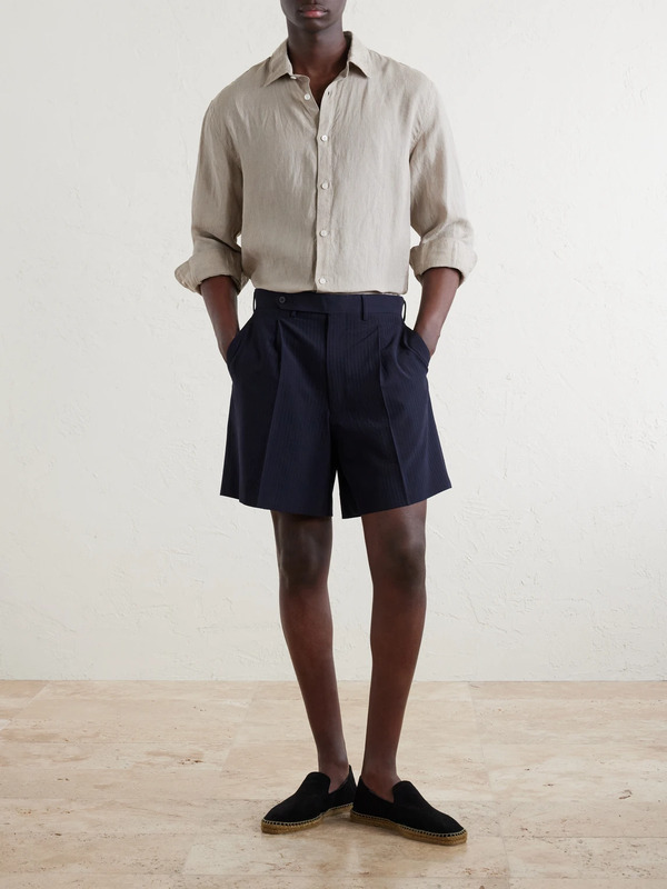  Sunspel - Linen Shirt - Men - Neutrals - S 
