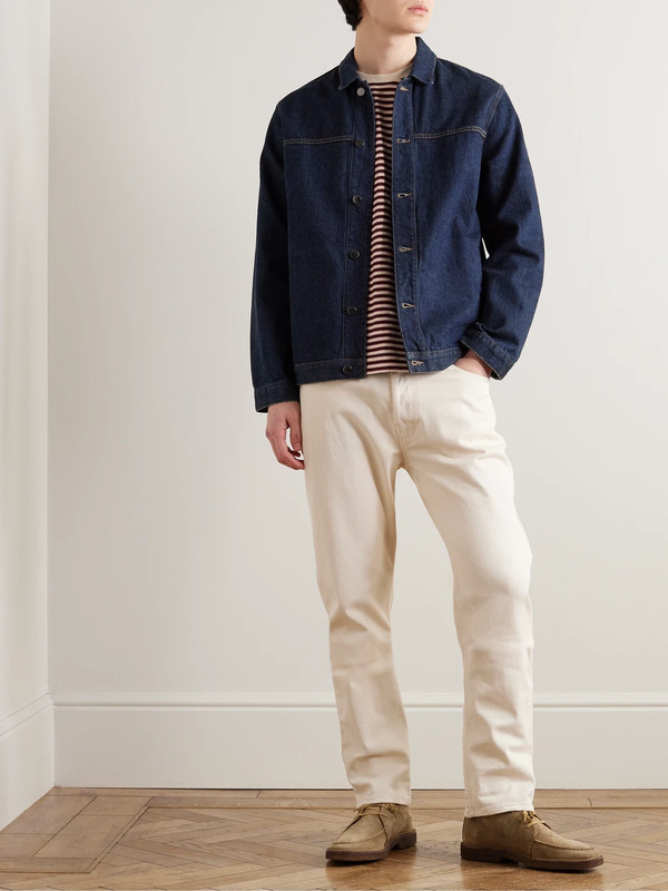  Sunspel - Selvedge Denim Jacket - Men - Blue - S 
