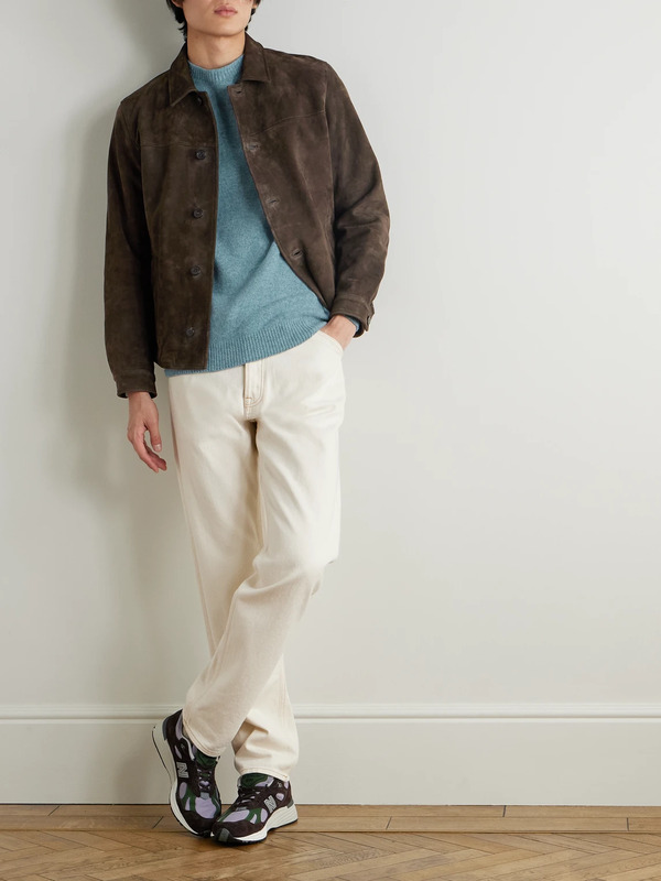 Sunspel - Wool Sweater - Men - Blue - S 