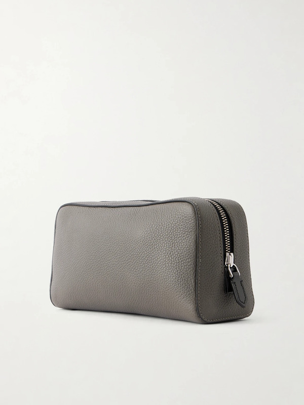  Tom Ford - Soft Leather Vanity Case - Men - Gray 