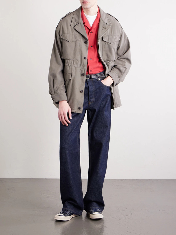 Visvim - Achse Cotton-blend Field Jacket - Men - Green - 3 
