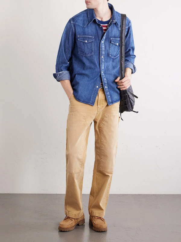  Visvim - Denim Western Shirt - Men - Blue - 2 