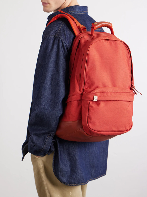  Visvim - 22l Cordura® Backpack - Men - Orange 