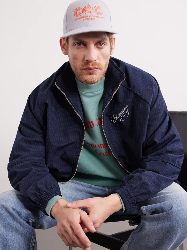  Willy Chavarria - Ccc Community Center Twill Baseball Cap - Men - Gray 