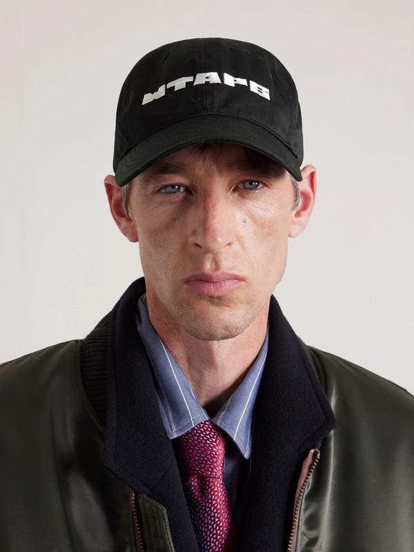  Wtaps - Logo-embroidered Twill Baseball Cap - Men - Black 