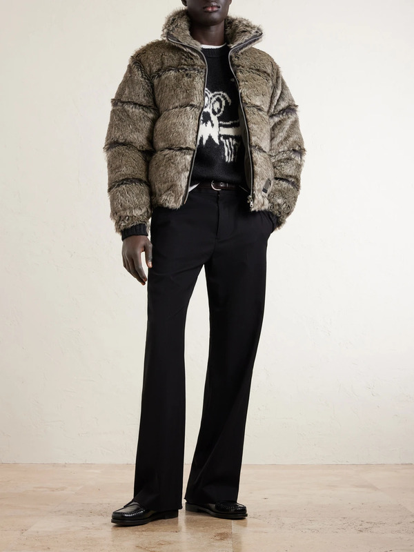  Wtaps - Plush Coat - Men - Brown - S 