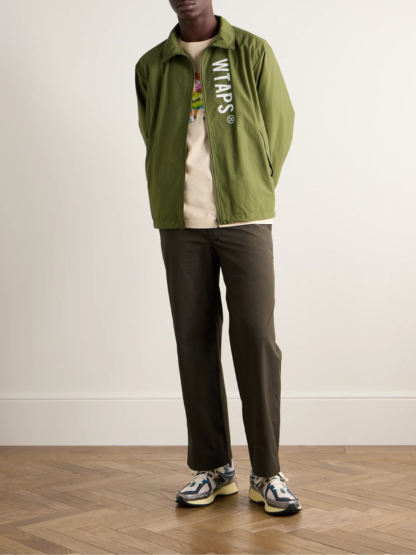  Wtaps - Straight-leg Twill Trousers - Men - Brown - S 