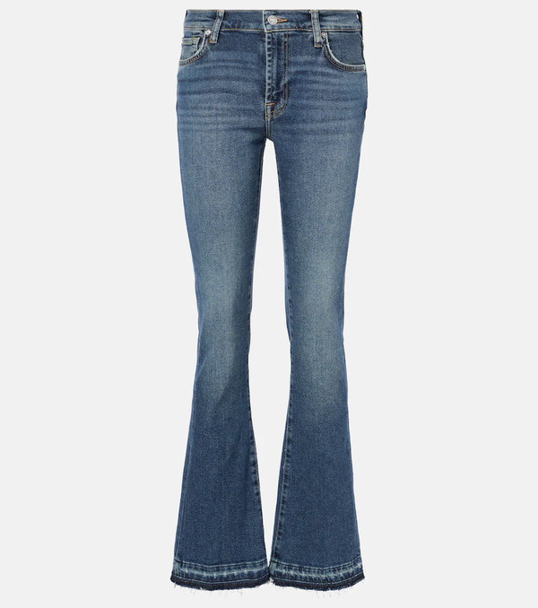  7 For All Mankind 7 For All Mankind Bootcut Tailorless Mid-rise Jeans 