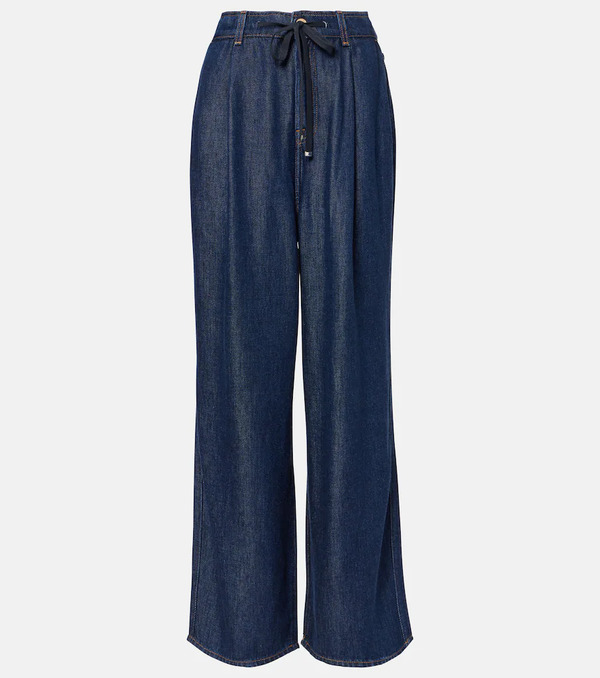  7 For All Mankind 7 For All Mankind Denim Lustre Wide-leg Jeans 