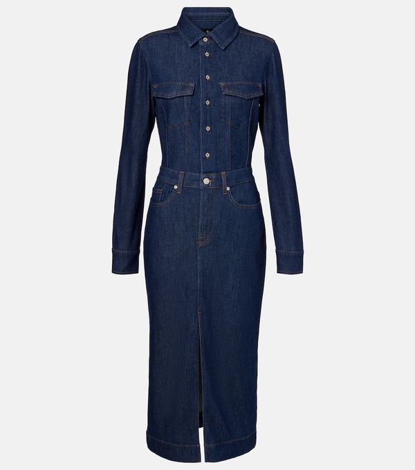  7 For All Mankind 7 For All Mankind Denim Shirt Dress 