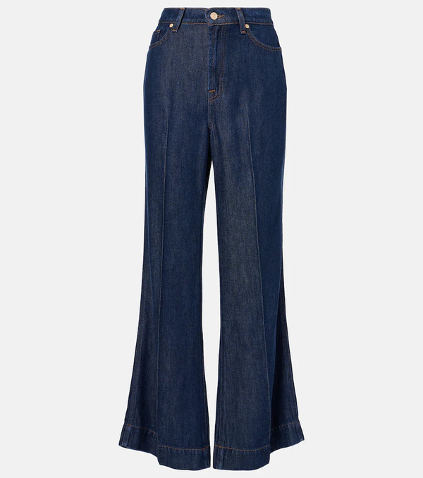  7 For All Mankind 7 For All Mankind High-rise Flared Jeans 