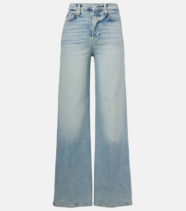  7 For All Mankind 7 For All Mankind Jo Low-rise Flared Jeans 