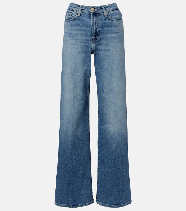  7 For All Mankind 7 For All Mankind Lotta Wide-leg Jeans 