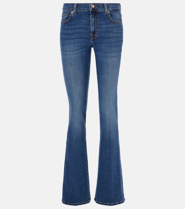  7 For All Mankind 7 For All Mankind Low-rise Bootcut Jeans 
