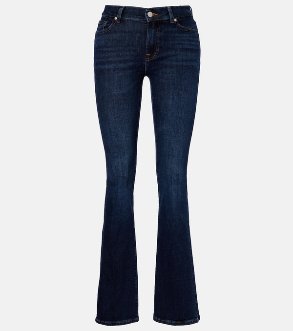  7 For All Mankind 7 For All Mankind Low-rise Bootcut Jeans 