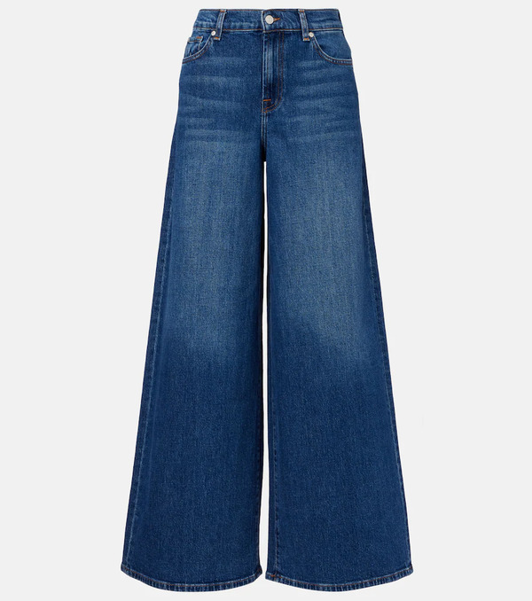  7 For All Mankind 7 For All Mankind Marie Wide-leg Jeans 
