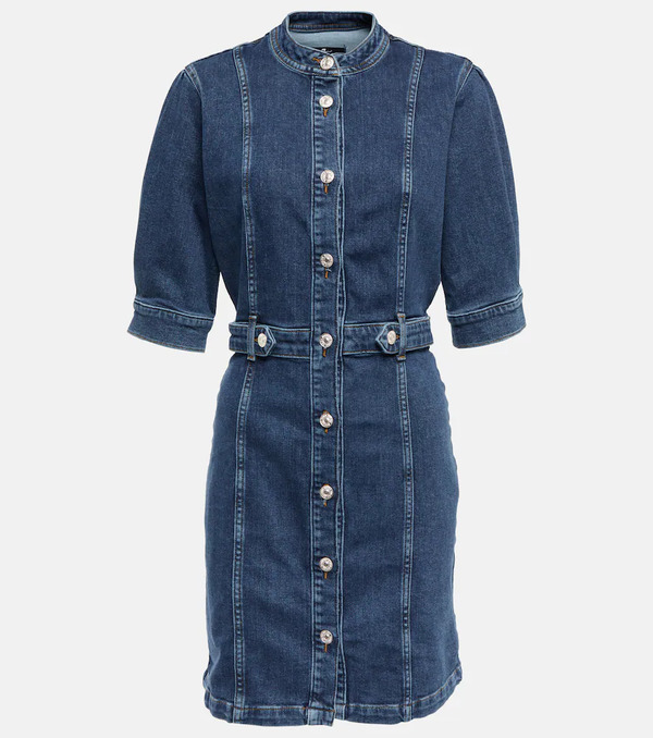  7 For All Mankind 7 For All Mankind Marina Denim Minidress 