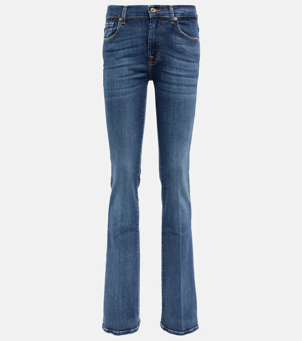  7 For All Mankind 7 For All Mankind Mid-rise Bootcut Jeans 