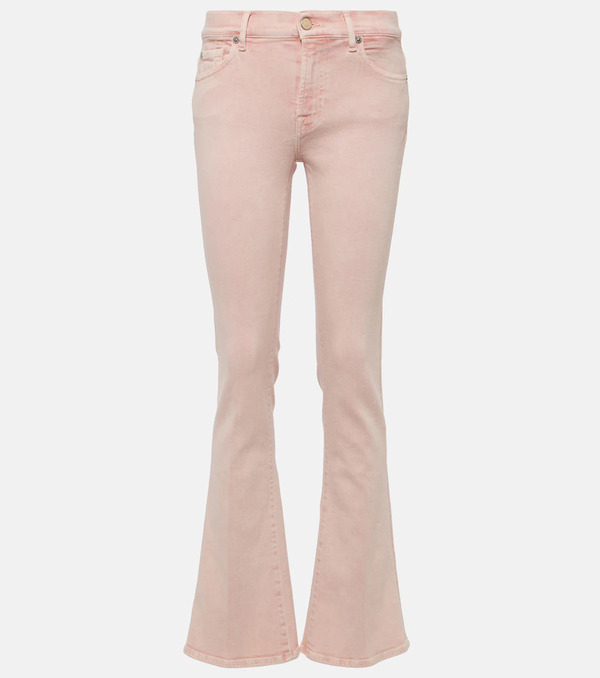  7 For All Mankind 7 For All Mankind Mid-rise Bootcut Jeans 