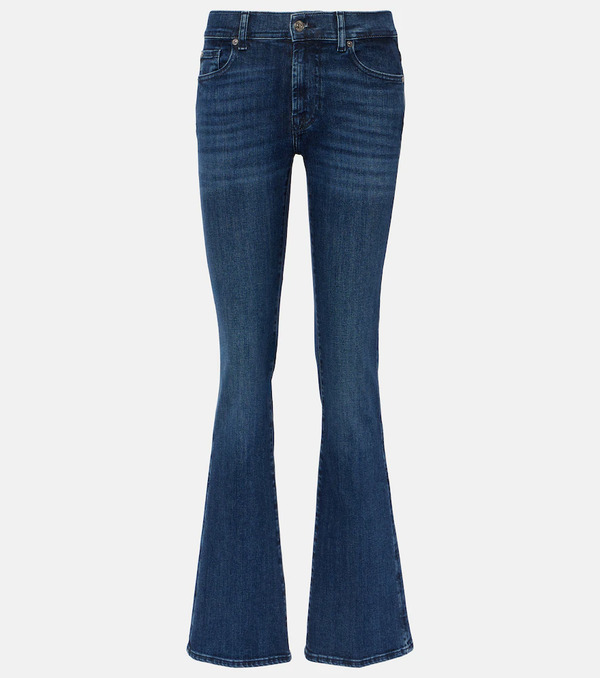  7 For All Mankind 7 For All Mankind Mid-rise Bootcut Jeans 