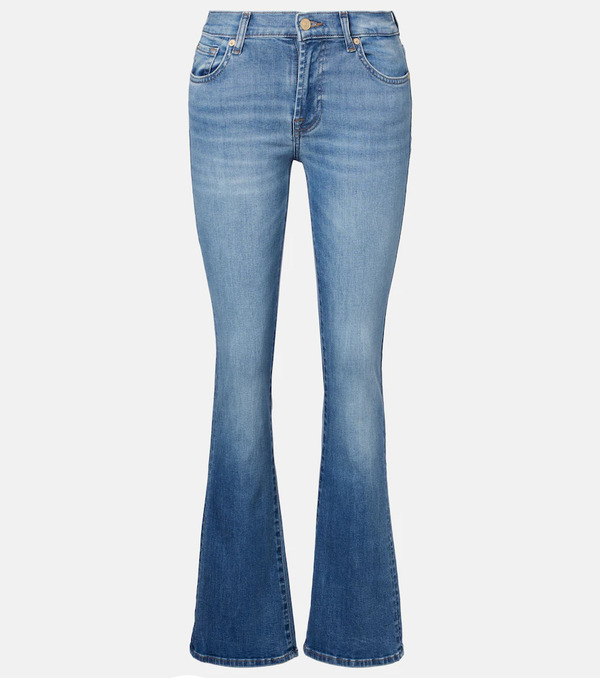  7 For All Mankind 7 For All Mankind Mid-rise Bootcut Jeans 