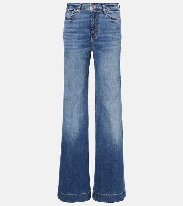  7 For All Mankind 7 For All Mankind Modern Dojo Groovy High-rise Flared Jeans 