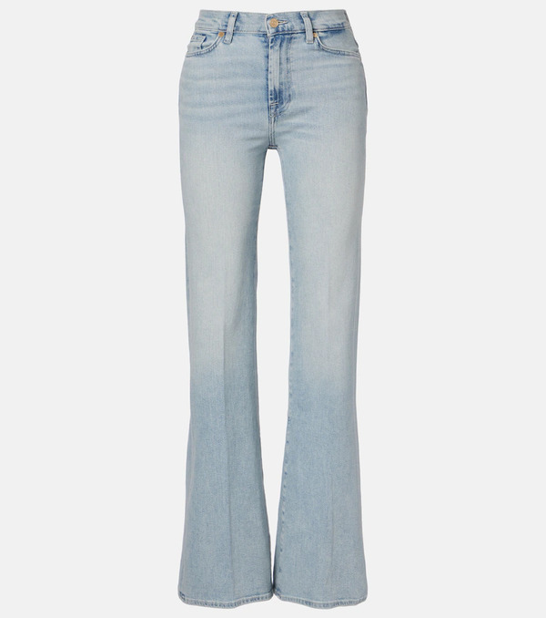  7 For All Mankind 7 For All Mankind Modern Dojo Mid-rise Flared Jeans 