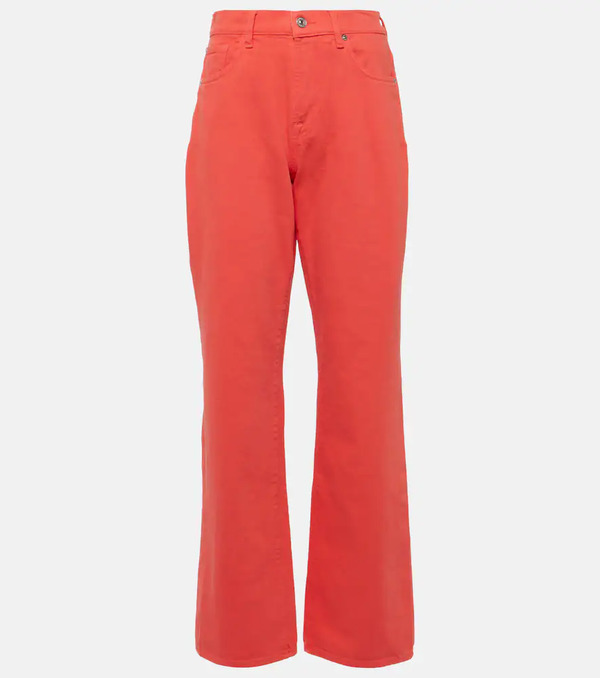  7 For All Mankind 7 For All Mankind Tess High-rise Straight Jeans 