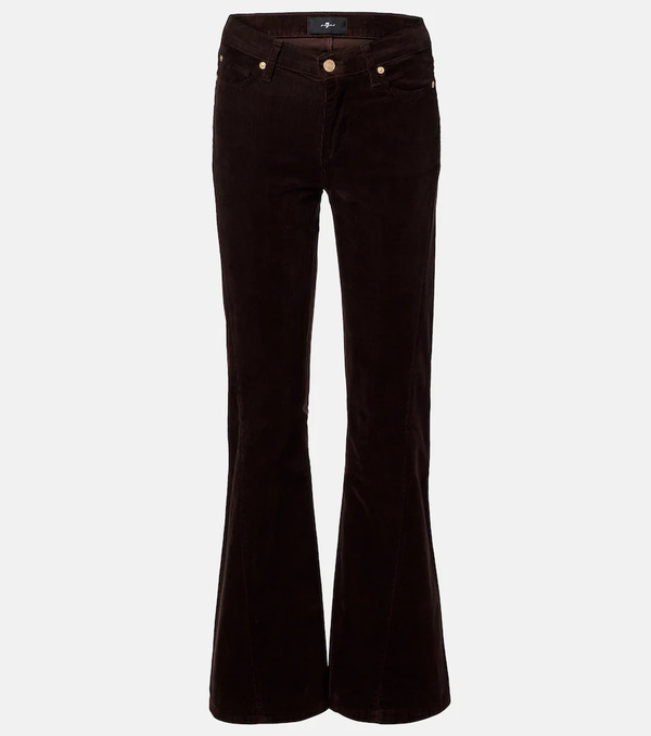  7 For All Mankind 7 For All Mankind Twisted Dojo Tailorless Corduroy Flared Pants 