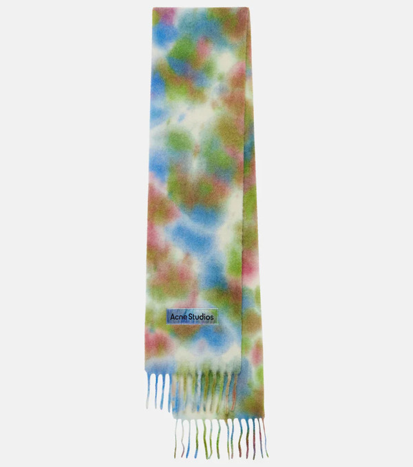  Acne Studios Acne Studios Alpaca, Wool, And Mohair-blend Scarf 