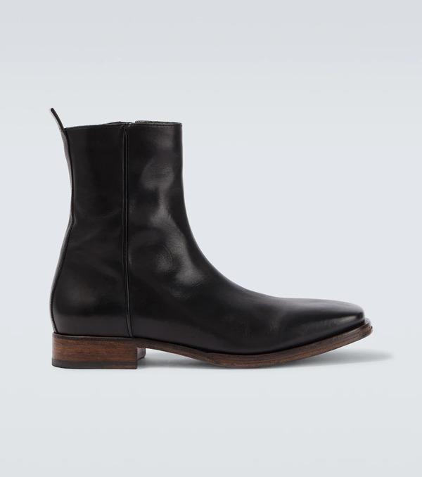  Acne Studios Acne Studios Bebe Leather Ankle Boots 
