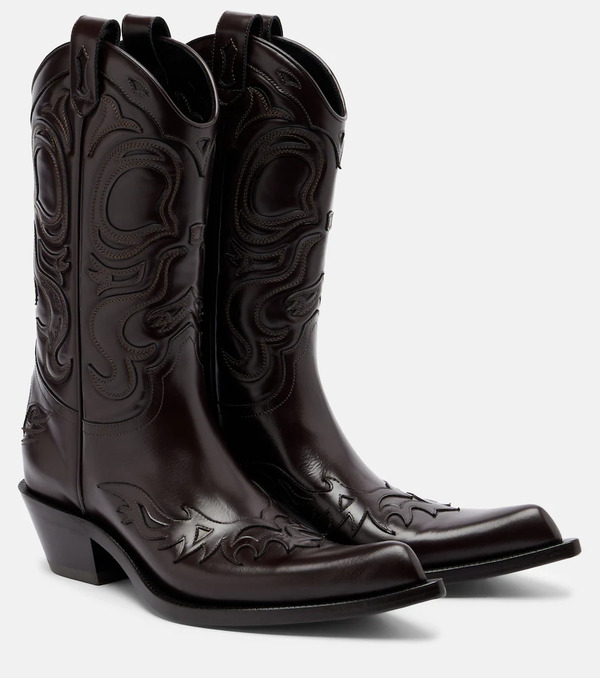  Acne Studios Acne Studios Bouni Leather Cowboy Boots 