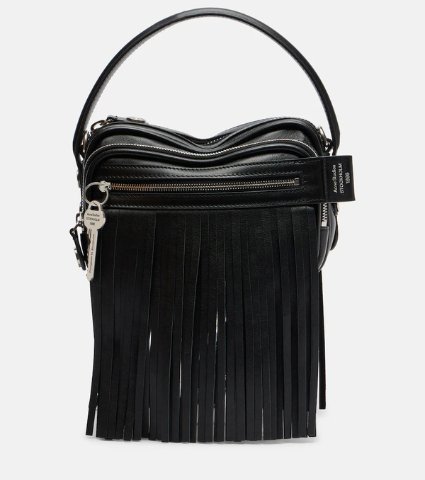  Acne Studios Acne Studios Camero Kit Medium Leather Shoulder Bag 