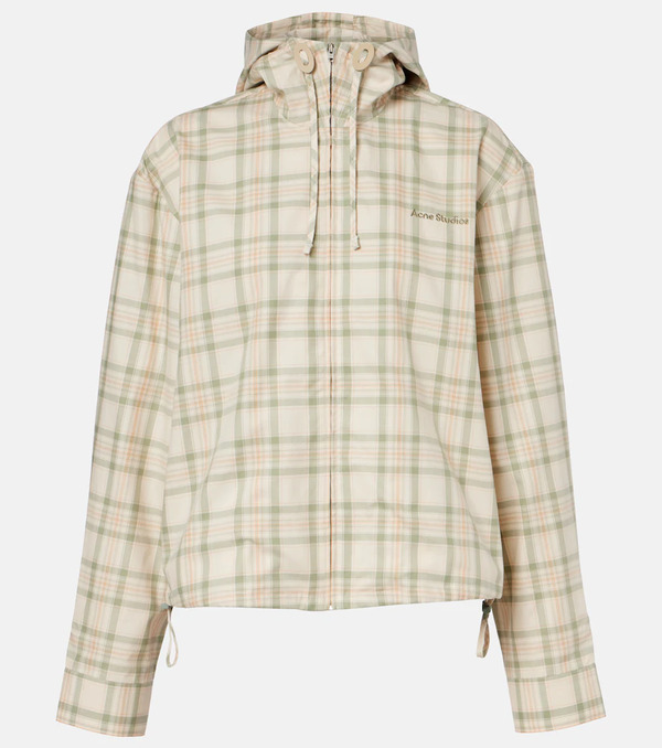  Acne Studios Acne Studios Checked Cotton Jacket 