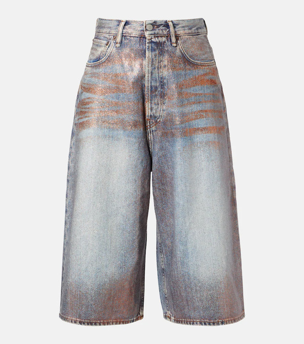  Acne Studios Acne Studios Coated Denim Culottes 