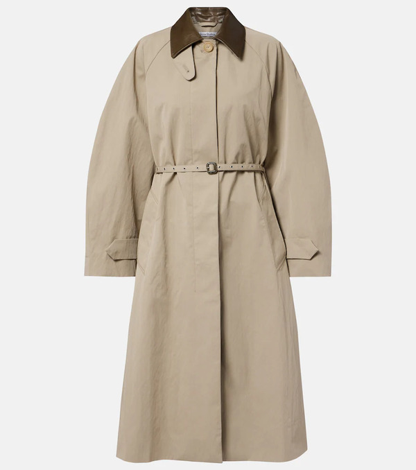  Acne Studios Acne Studios Cotton-blend Technical Trench Coat 