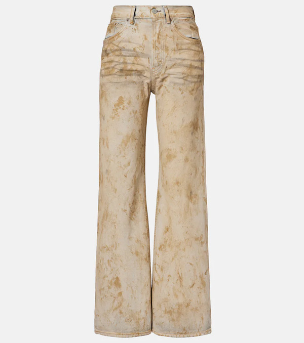  Acne Studios Acne Studios 2021 Distressed Wide-leg Jeans 