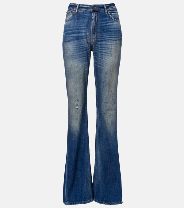  Acne Studios Acne Studios 2025f Distressed Flared Jeans 