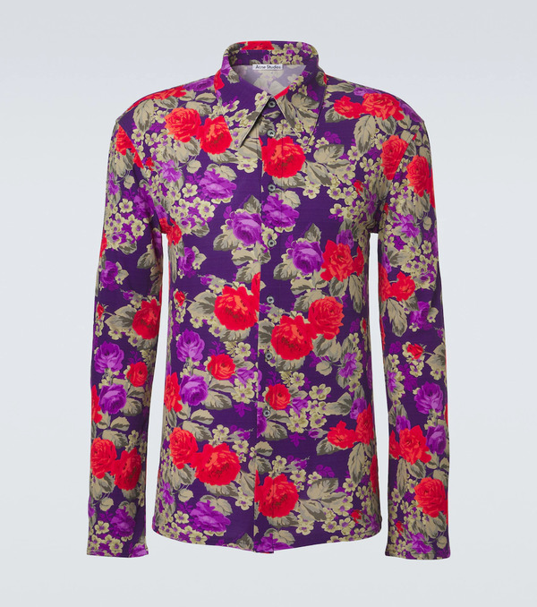  Acne Studios Acne Studios Floral Shirt 