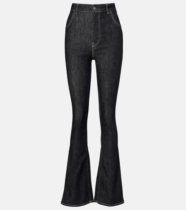  Acne Studios Acne Studios High-rise Flared Jeans 