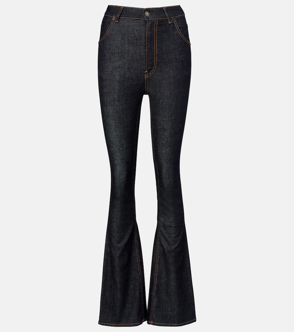  Acne Studios Acne Studios High-rise Flared Jeans 