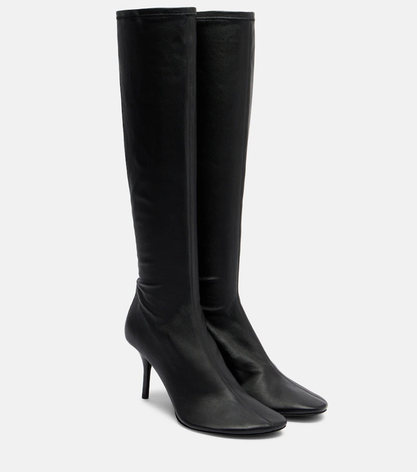  Acne Studios Acne Studios 75 Leather Knee-high Boots 