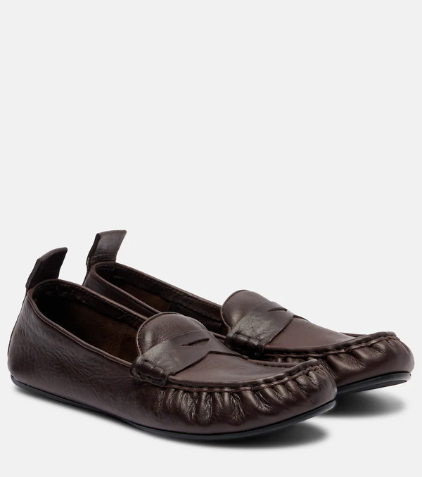  Acne Studios Acne Studios Leather Penny Loafers 