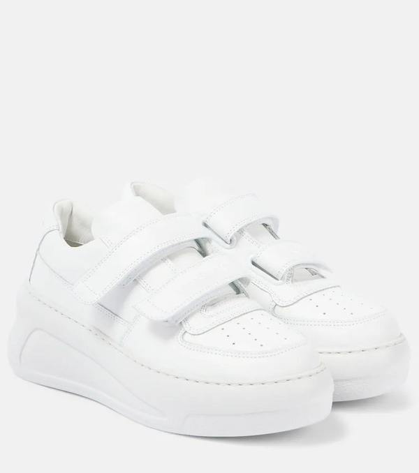  Acne Studios Acne Studios Leather Platform Sneakers 